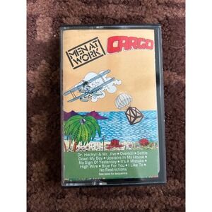 Men At Work Cargo‎ Cassette Tape 1983 Columbia Records Overkill New Wave Rock